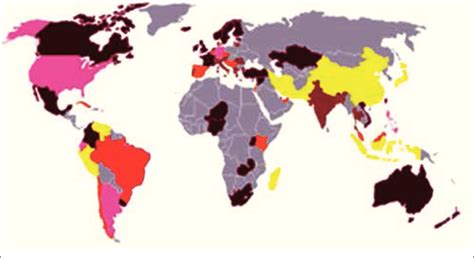 Map of smoking bans by country | Download Scientific Diagram