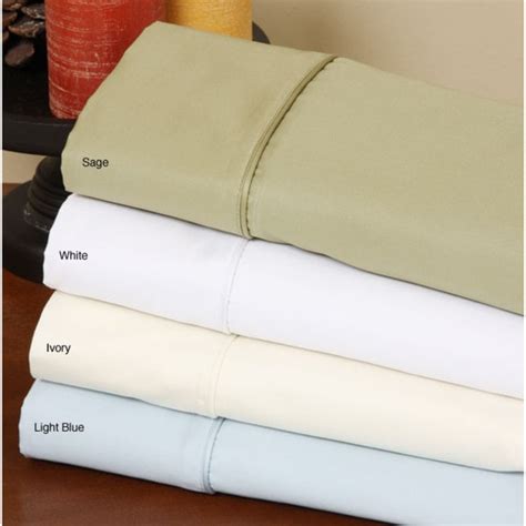 1000 Thread Count Solid Egyptian Cotton Sheet Set - Free Shipping Today - Overstock.com - 10776600