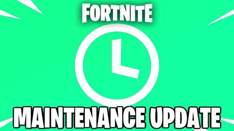 FORTNITE Maintenance UPDATE Countdown + Gameplay (FORTNITE NEW UPDATE ...