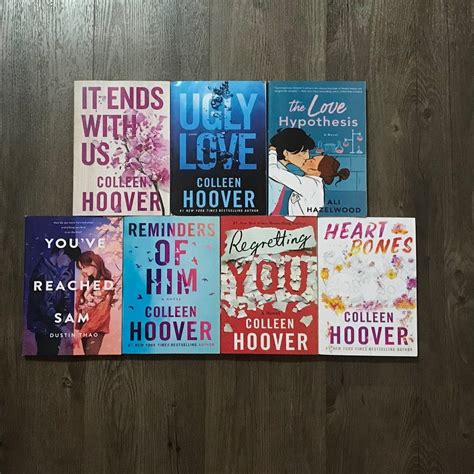 Booktok Books The Love Hypothesis You’ve Reached Sam Colleen Hoover ...