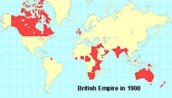 British Empire Map 1900