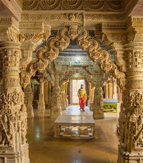 Amazing intricate work at Jaisalmer jain temple - Showcasing India | Ancient indian architecture ...