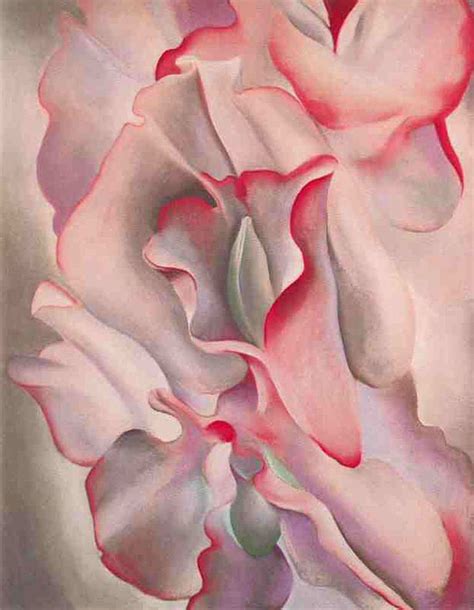 Pink Sweet Peas 2 - Georgia O'Keeffe - WikiArt.org - encyclopedia of visual arts