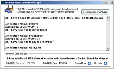 WEP Key Finder - Software Wifi Key Finder Windows 8