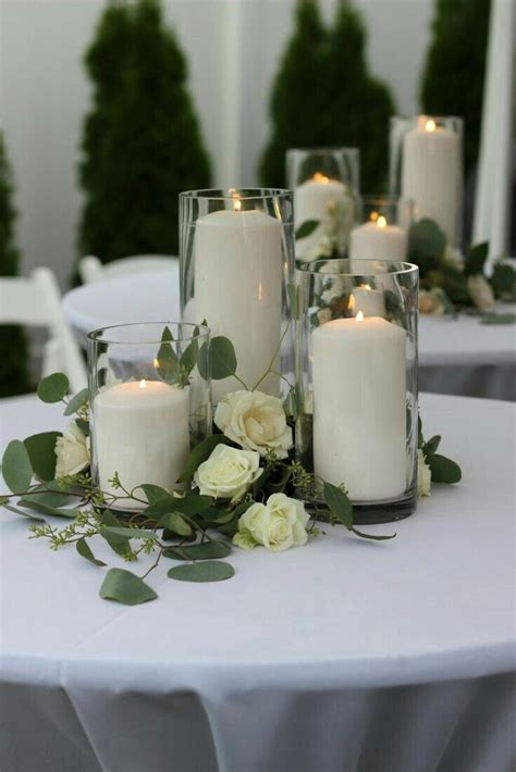 Pin by Vikki Macdonald on Ashleigh in 2020 | White wedding decorations, Romantic wedding ...