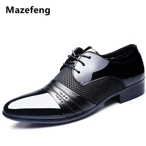 2017 New Fashion Height Increasing Men Flats Shoes Breathable Wedding ...