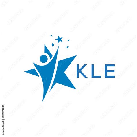 KLE Letter logo white background .KLE Business finance logo design ...