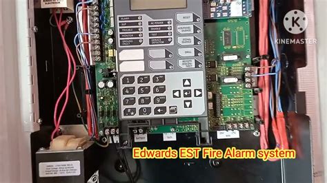 fire alarm panel connection | Edwards fire alarm systems est3 - YouTube