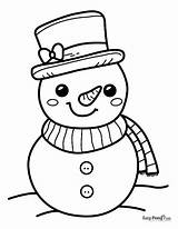 Printable Snowman Coloring Pages  Lots Of Free Sheets Easy Peasy And Fun sketch template