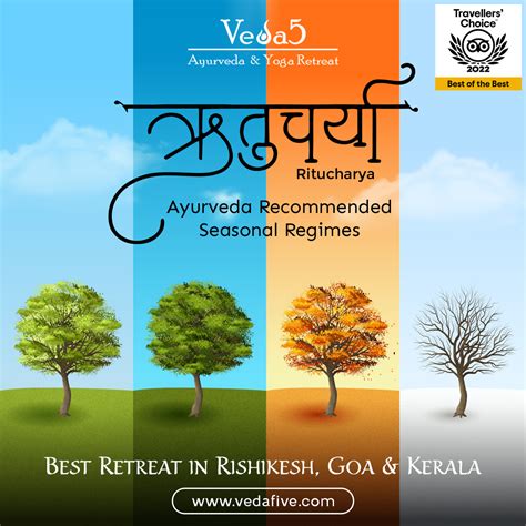 Ritucharya (Seasonal Regimes) by Veda5, Best Ayurveda & Yoga Wellness Retreat in Rishikesh ...