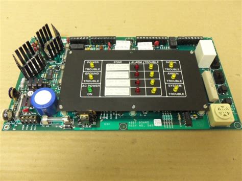 Simplex (562-703) CPU Fire Alarm Control Panel Board 4001