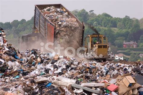 Landfill Garbage Waste Dumped In The Rubbish Dump Site Stock Photo | Royalty-Free | FreeImages