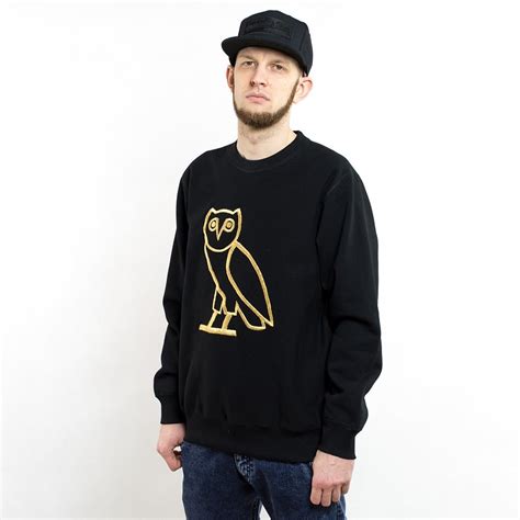 OVO sweatshirt crewneck OG Owl black | CLOTHES & ACCESORIES \ Sweatshirts \ Crewnecks *MEN ...