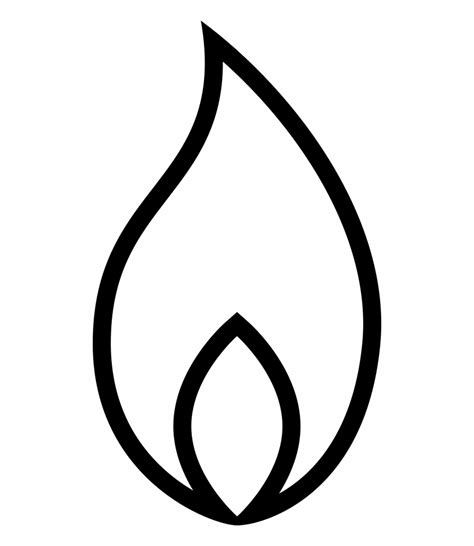 Free Flame Black And White Clipart, Download Free Flame Black And White ...