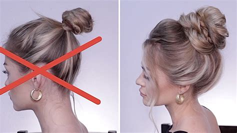 THIS MESSY BUN TUTORIAL WILL CHANGE YOUR LIFE - YouTube