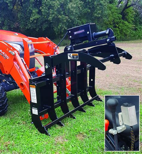 Electric grapple designed for sub-compact tractors - Fruit & Vegetable ...