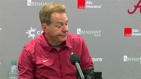 Coach Saban sets a new record - YouTube