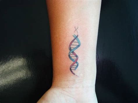 Dna Helix Tattoo