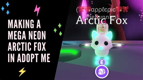 Making a MEGA NEON ARCTIC FOX in Adopt Me on Roblox - YouTube