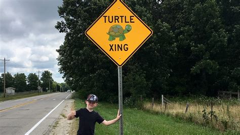 ‘Turtle Xing’ signs go up in West Lafayette after 2nd-grader's plea to mayor