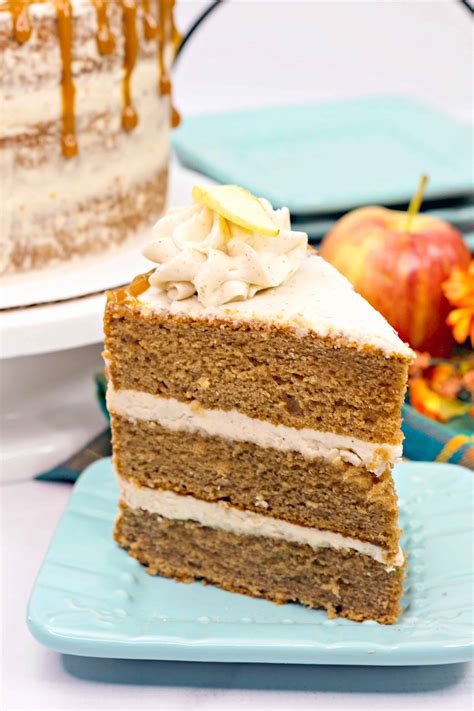 Three Layer Apple Spice Cake Recipe - Sweet Pea's Kitchen