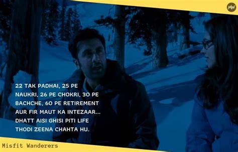 11 Profound YJHD Dialogues You'll Relate To If You're a True Traveler 8 in 2020 | Bollywood ...