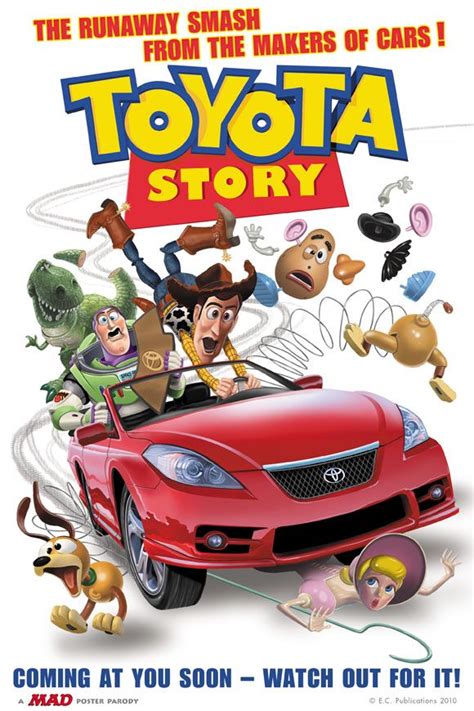 Toy Story Parody Poster #toyota #parody #film #toystory #movie #pixar