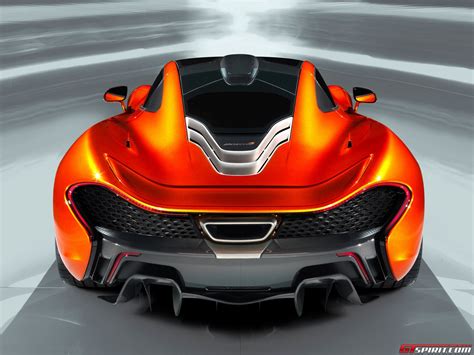 New Official Images McLaren P1 Design Study - GTspirit