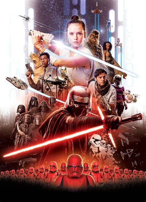 Fototapete "Star Wars Movie Poster Rey" ( 4-4113) von Komar | Disney