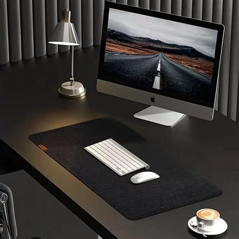 Carbon Fiber Texture Desk Mat, Environmental Minimalist Waterproof Keyboardmouse Pad,tech ...