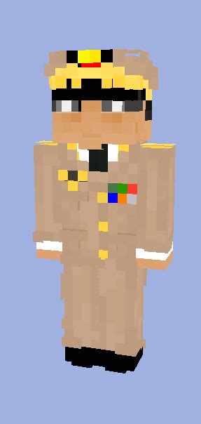 Myanmar Military General Minecraft Skin