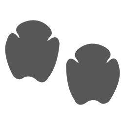 Rhino Footprint Icon PNG & SVG Design For T-Shirts