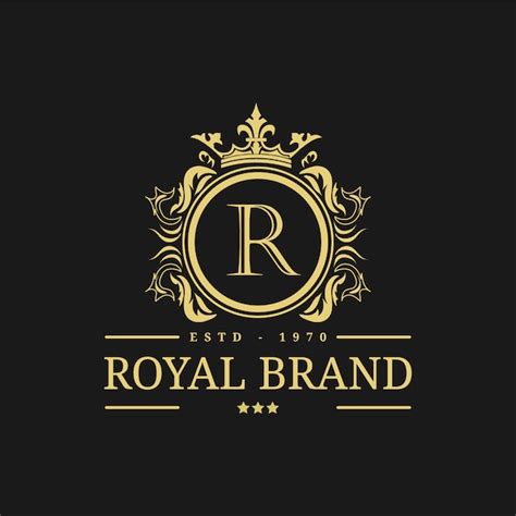 Premium Vector | Royal logo design template vector illustration.