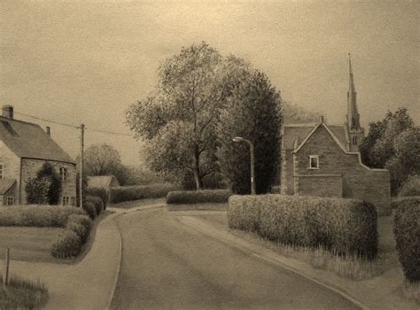 Landscapes Pencil Drawing at GetDrawings | Free download