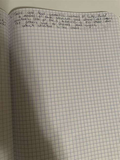 Answered: 2. 16 There I four geometric isomers of… | bartleby