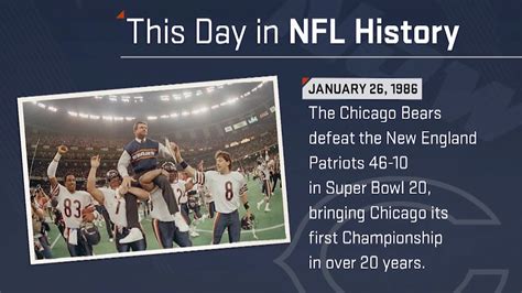 Chicago Bears Win Super Bowl XX | This Day In History (1/26/86) | NFL ...