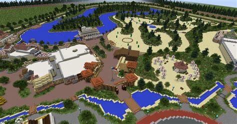 Minecraft disneyland map download 1.5 2 city - aslartists