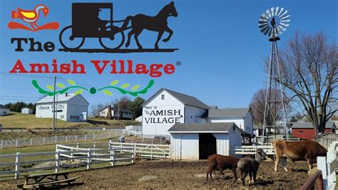 THE AMISH VILLAGE Walkthrough Ronks Pennsylvania - YouTube