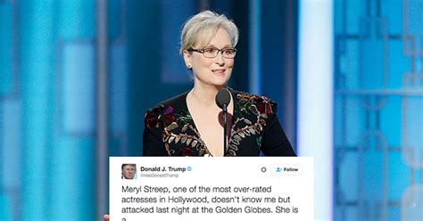 Meryl Streep’s Glorious Golden Globes Speech Inspires Another Trump Twitter Tantrum