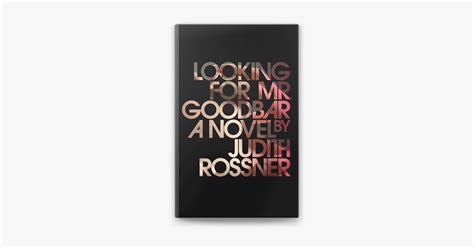 ‎Looking for Mr. Goodbar by Judith Rossner on Apple Books