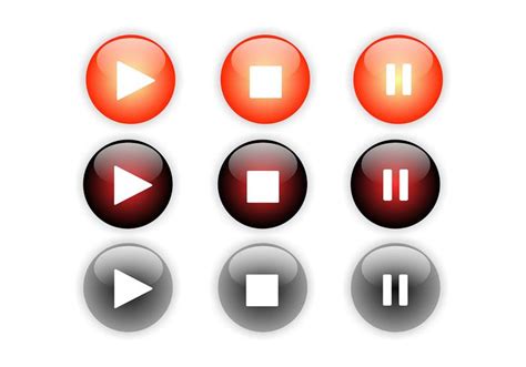 Play Pause Button Vector at Vectorified.com | Collection of Play Pause Button Vector free for ...