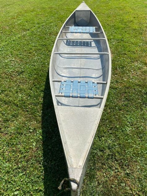 Sears 15 Foot Aluminum Canoe for sale from United States