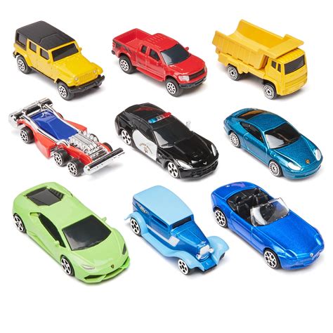 Adventure Force 1:64 Scale Diecast Vehicle 9 Pack Play Vehicle Cars and ...