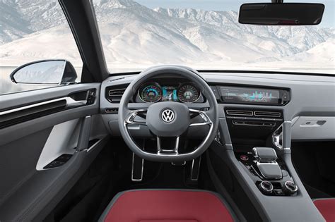 Volkswagen Cross Coupe Concept Interior - Car Body Design