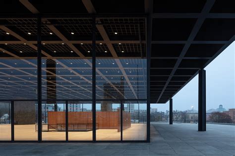 Gallery of Images Reveal Mies Van der Rohe's Renovated New National ...