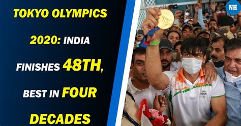 Tokyo Olympics 2020: India finishes 48th, best in four decades