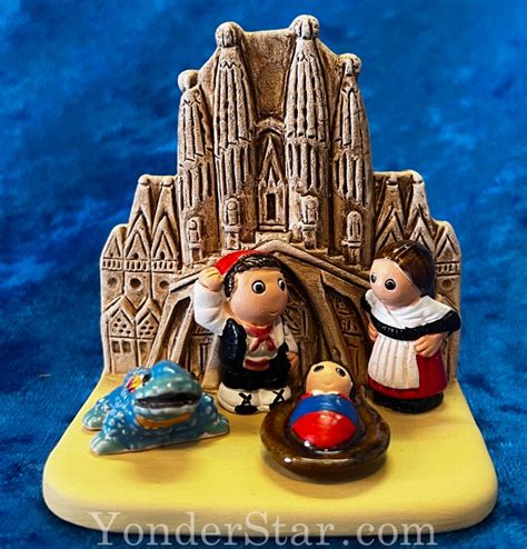 Barcelona Nativity Scene - Fair Trade from Peru - Yonder Star Christmas Shop LLC