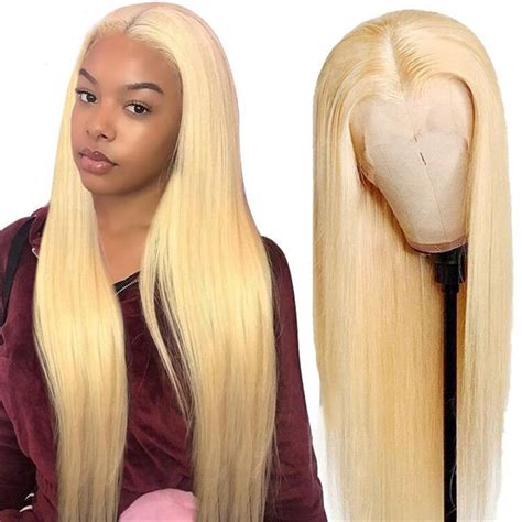 Cheap 613 Honey Blonde Color 360 Lace Front Wigs | Straight | 150 ...