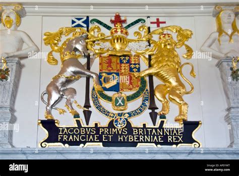 Lion unicorn england scotland hi-res stock photography and images - Alamy