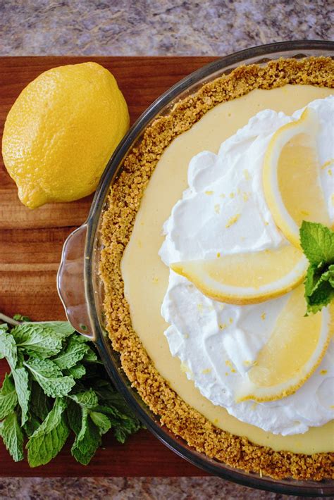 Joanna Gaines Lemon Pie – Ashley's Paige #recipesjoannagaines | Lemon dessert recipes, Lemon pie ...